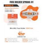 SP Audio Ασφαλειοθήκη SPMANL-01 100A 4G